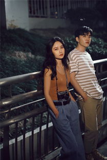 薇薇新娘马路夜拍系列 城市光影中的浪漫定格